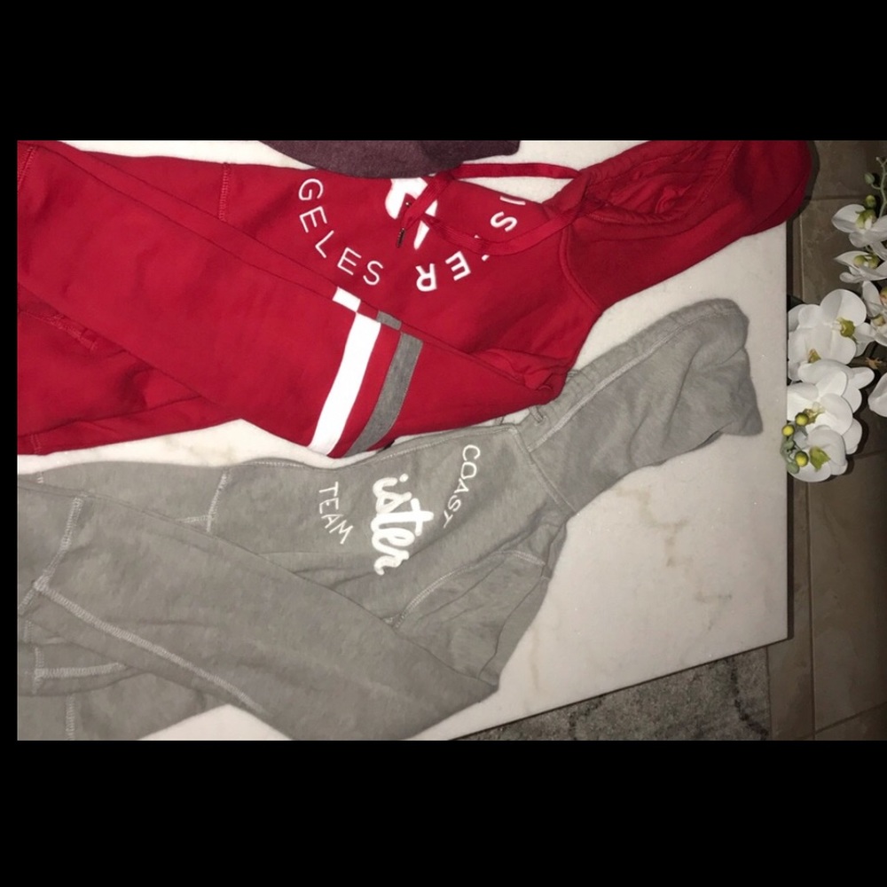 Hollister jacket lot!